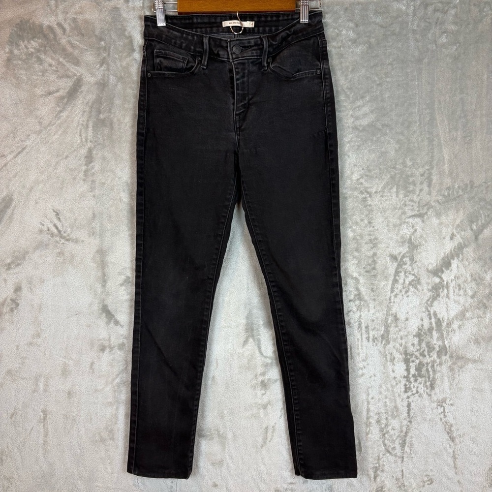 Levi’s 311 Shaping Skinny Jeans Mid-Rise Black Women's 4